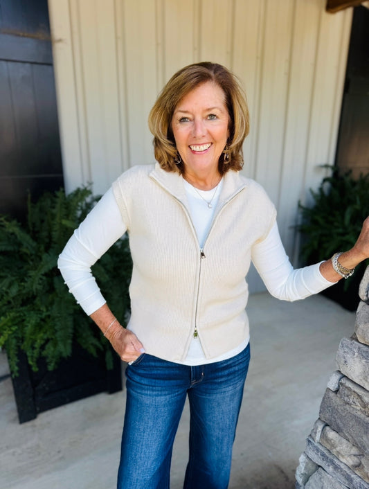 The Zane Zip Sweater