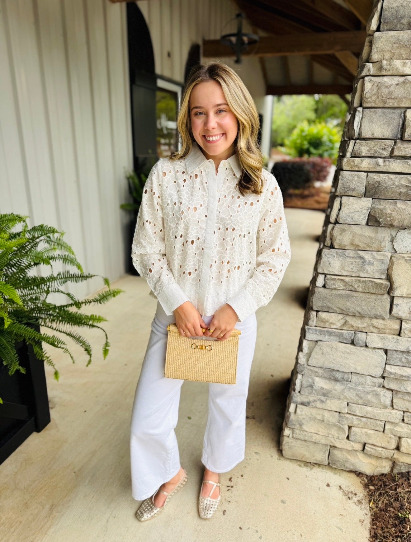The Ela Rae Embroidery Top