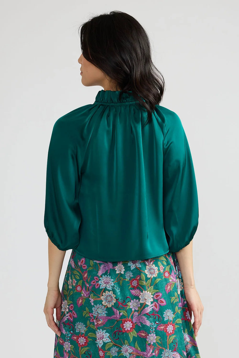 Double A/ The Cosette Top/ Teal