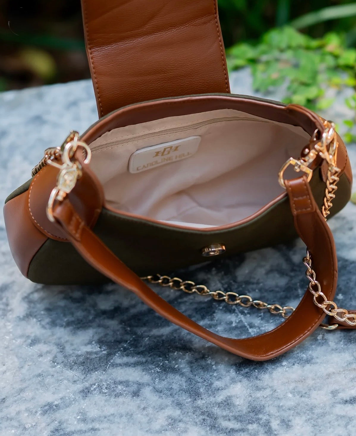 The Leighton Crossbody/ Navy Suede