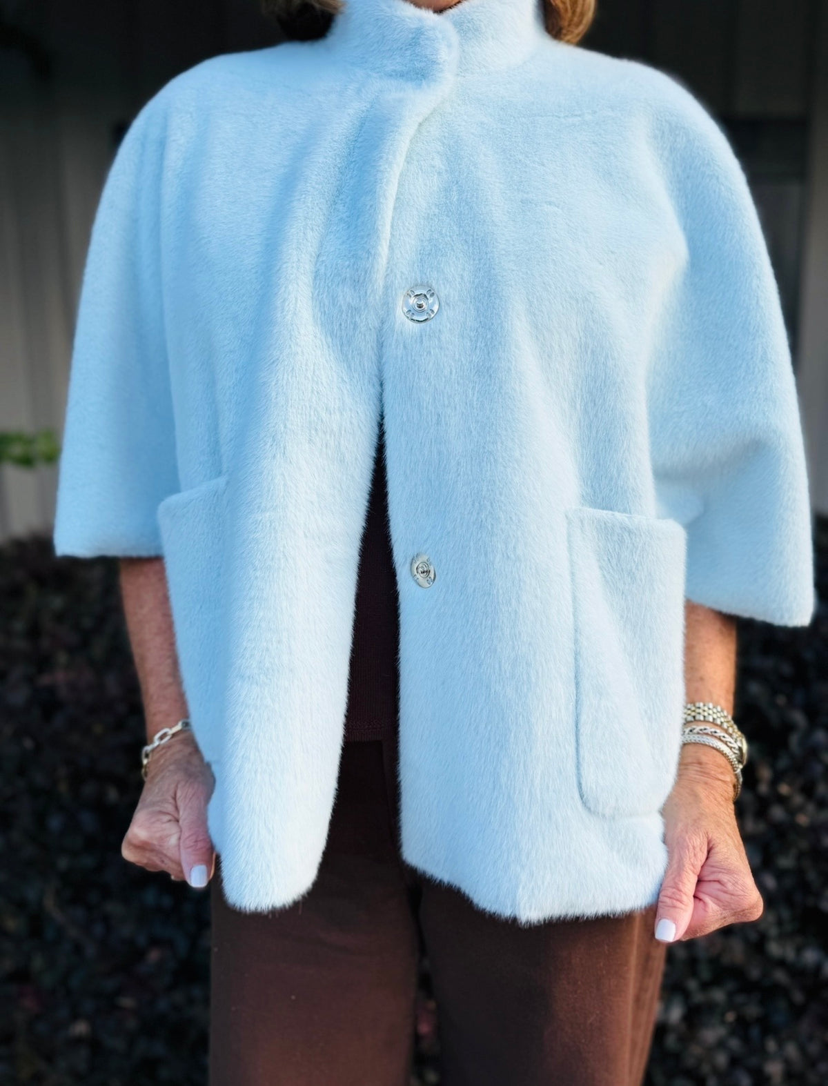 Ivy Jane/ The Faux Fur Capelet