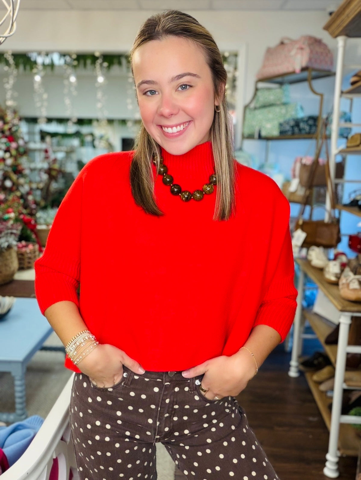 The Aja Sweater/ Marinara