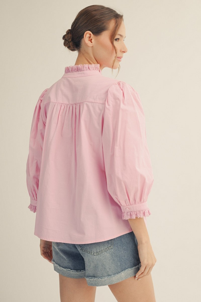 The Ernie Eyelet Top