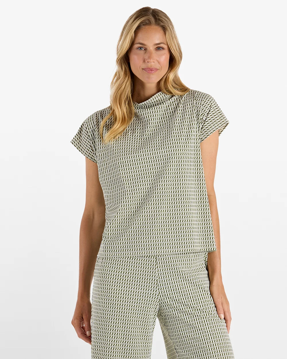 Jude Connally/ The Tillie Top/ Braided Geo London