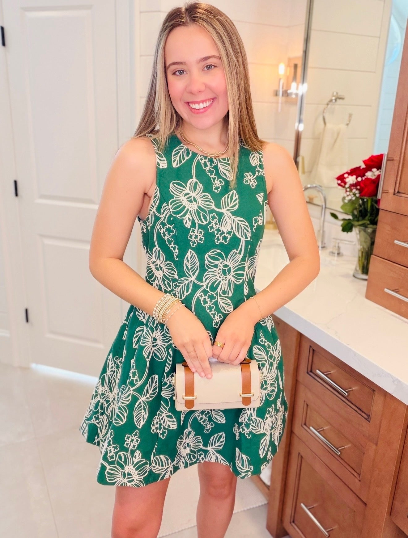 The Francene Flower Dress