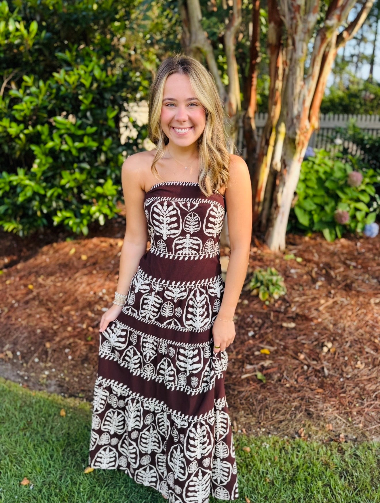 The Stephie Strapless Dress