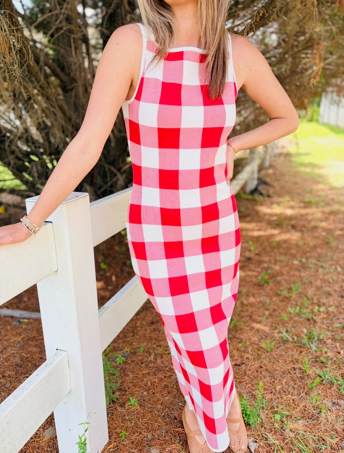 The Griffin Gingham Dress