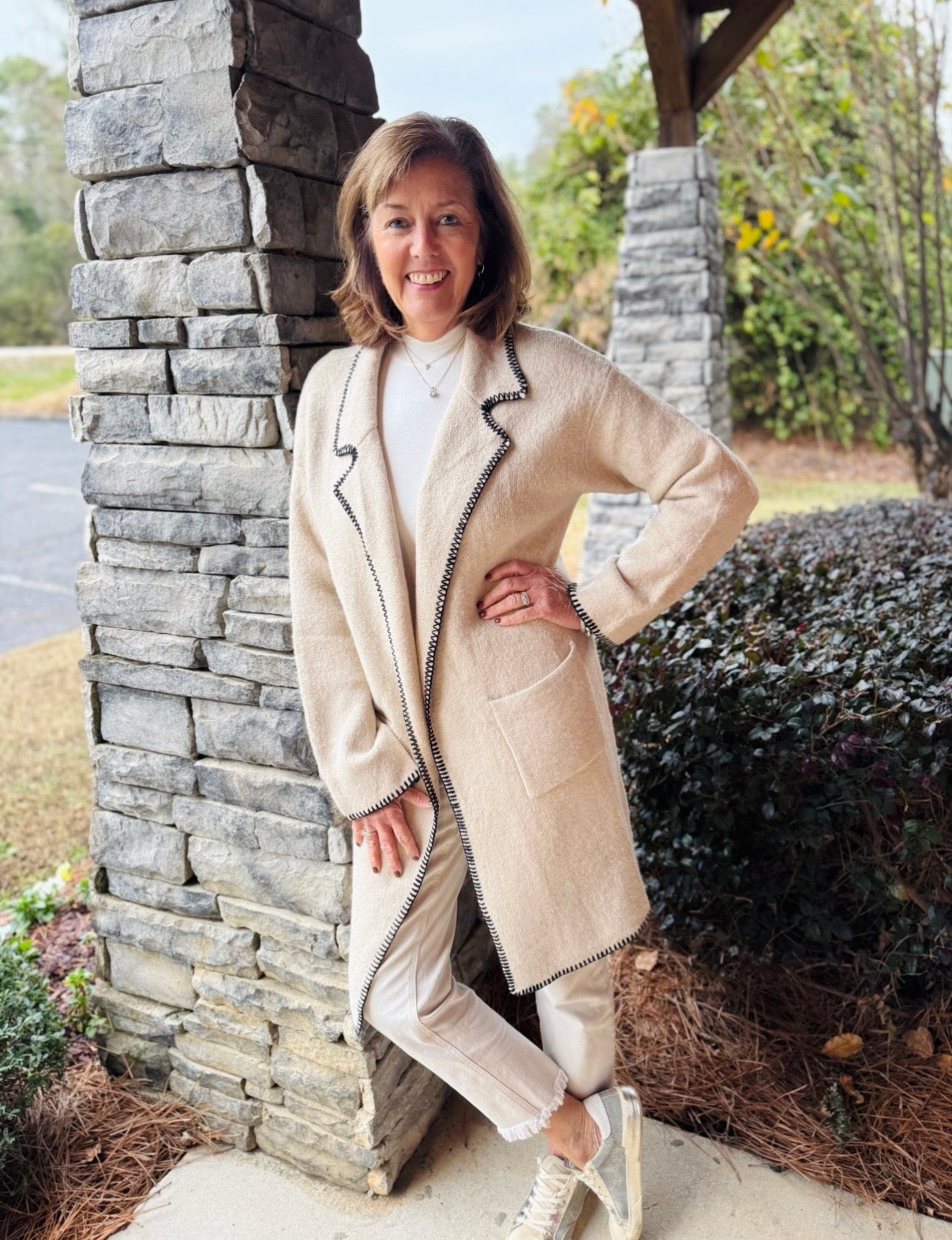 The Winnie Whipstitch Cardigan