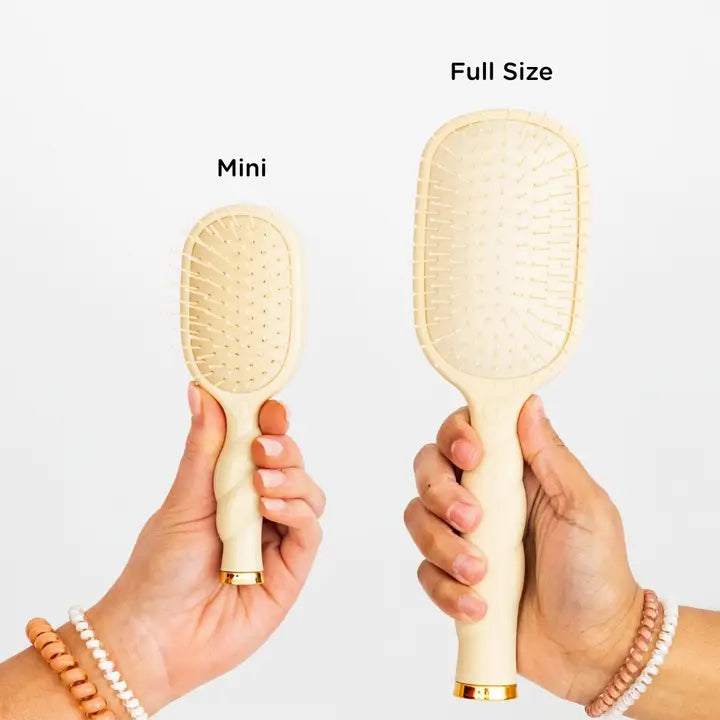 TELETIES/ Mini Detangler Brush/ Medium Hair