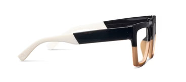 Peepers/ Take a Bow Eyeglasses/ Black + Tan