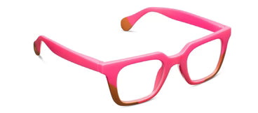 Peepers/ Page Eyeglasses/ Pink + Tan