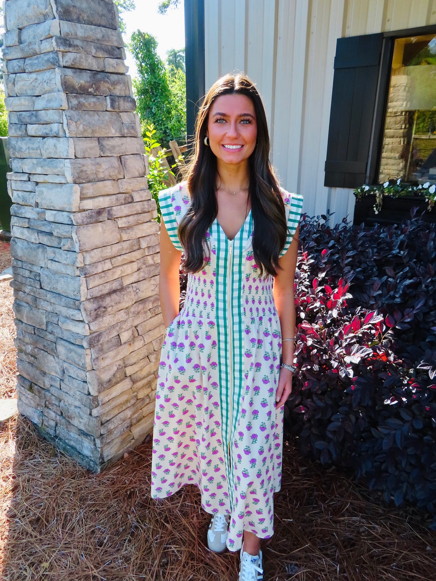 The Salley Smocked Dress