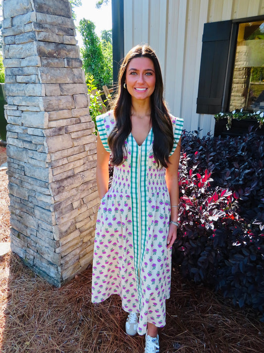 The Salley Smocked Dress