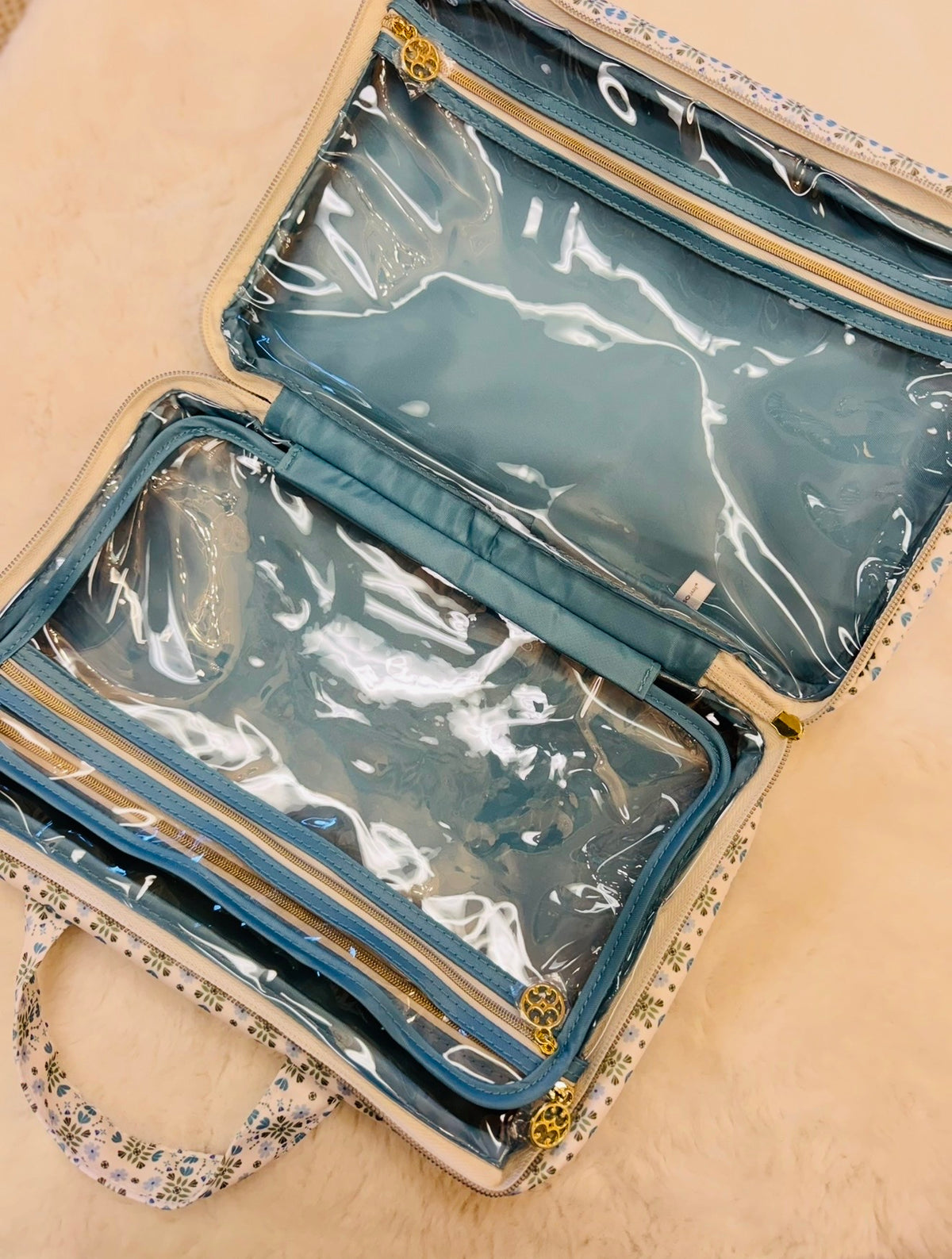 MS/ The Toiletry Cosmetic Bag/ Take Two-Blue