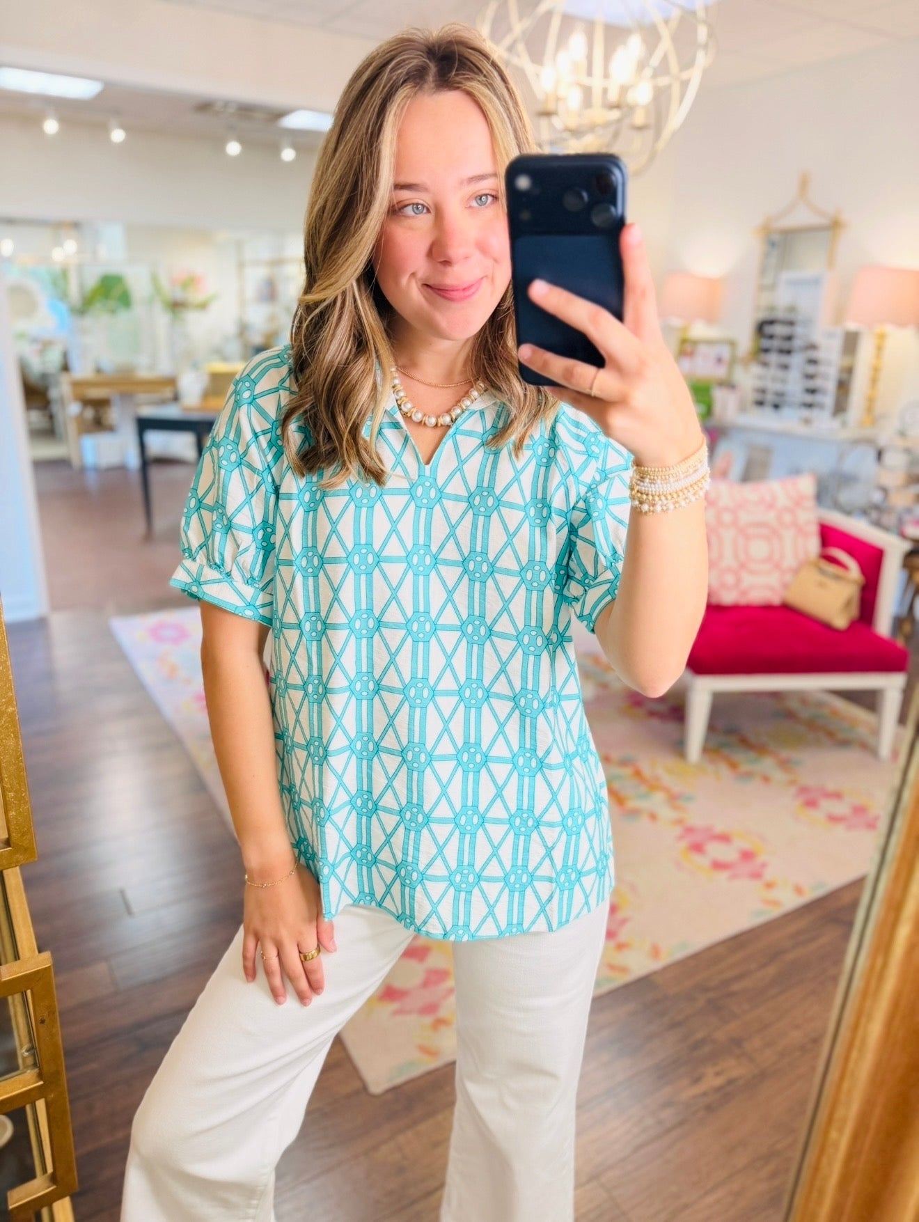 Boho Chic/ The Bay Bamboo Blouse