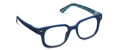 Peepers/ Glossary Eyeglasses/ Navy Plaid
