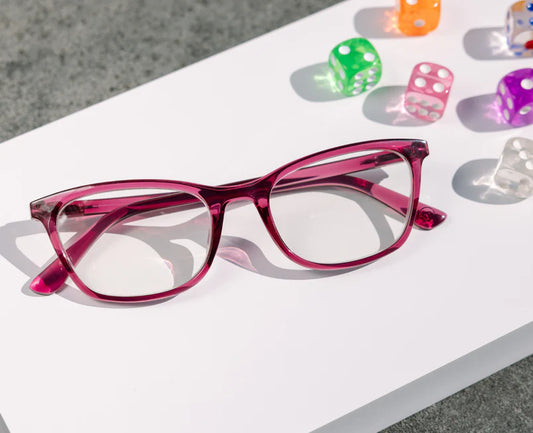 Peepers/ Gloria Eyeglasses/ Fuchsia