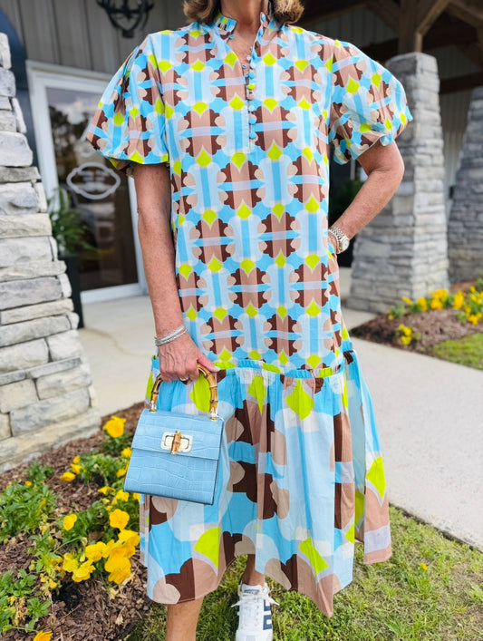 Double A/ The Carly Dress/ Combo Deco