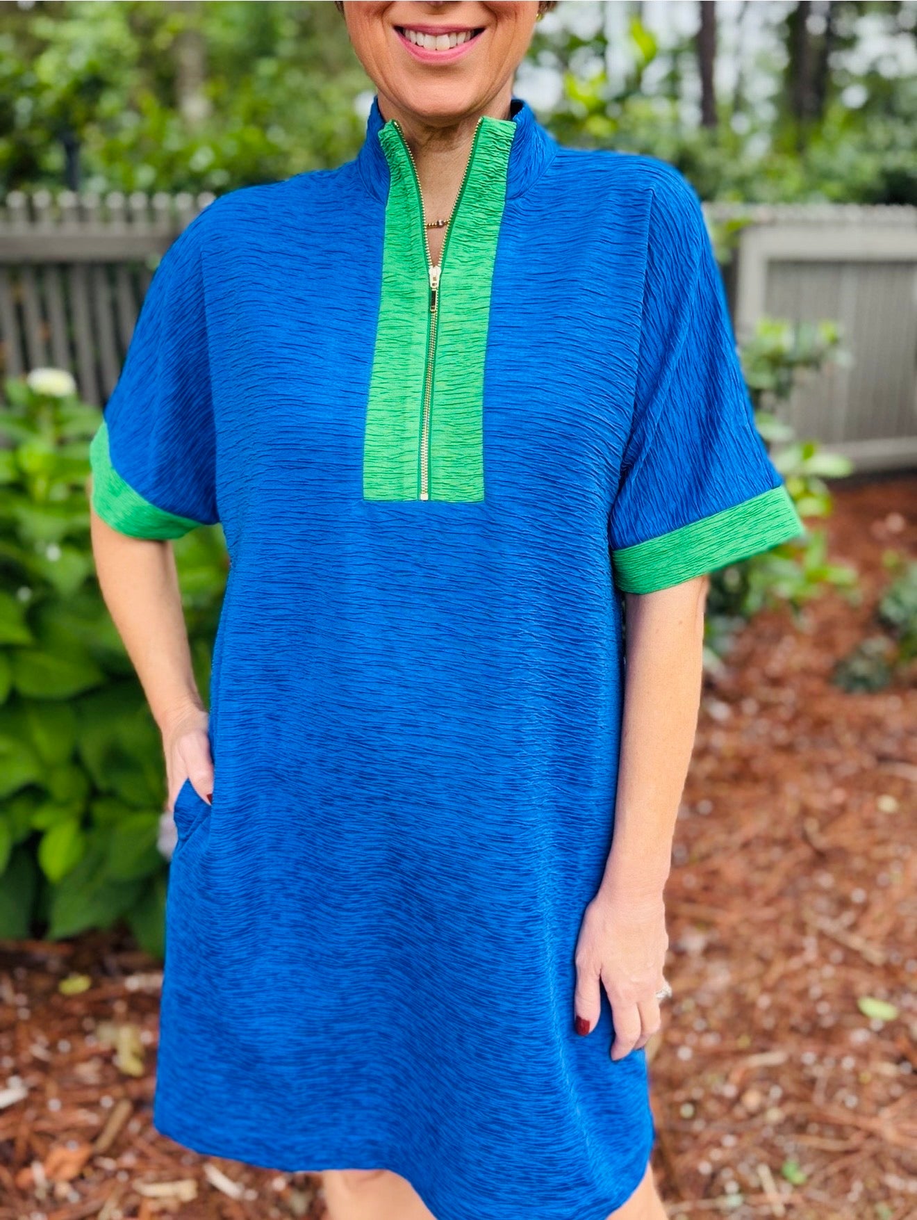 Jade/ The Zara Zip Dress