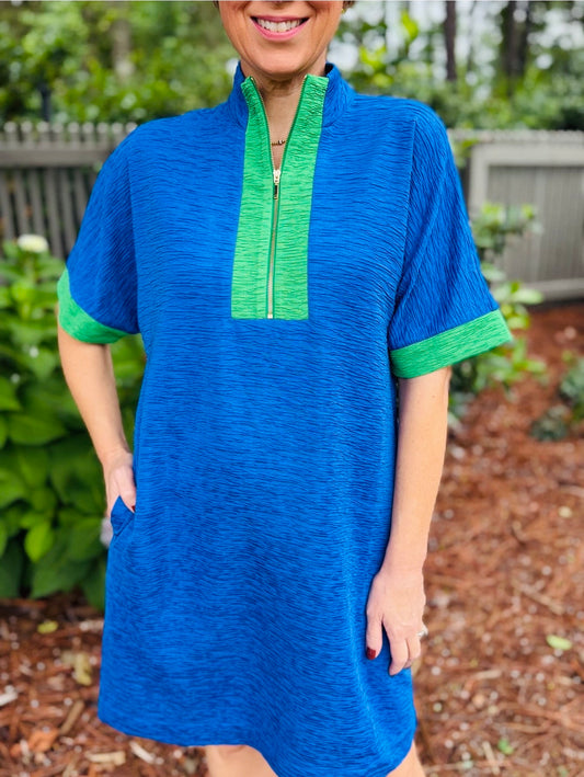 Jade/ The Zara Zip Dress