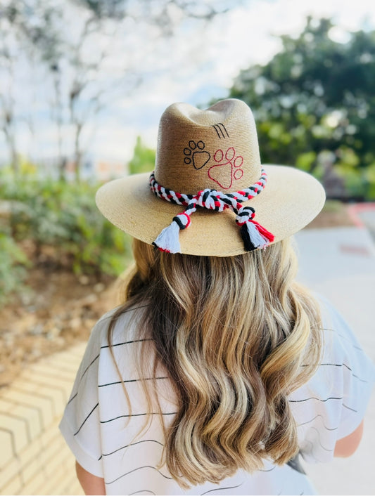 The Natural Palm Georgia Paw Hat