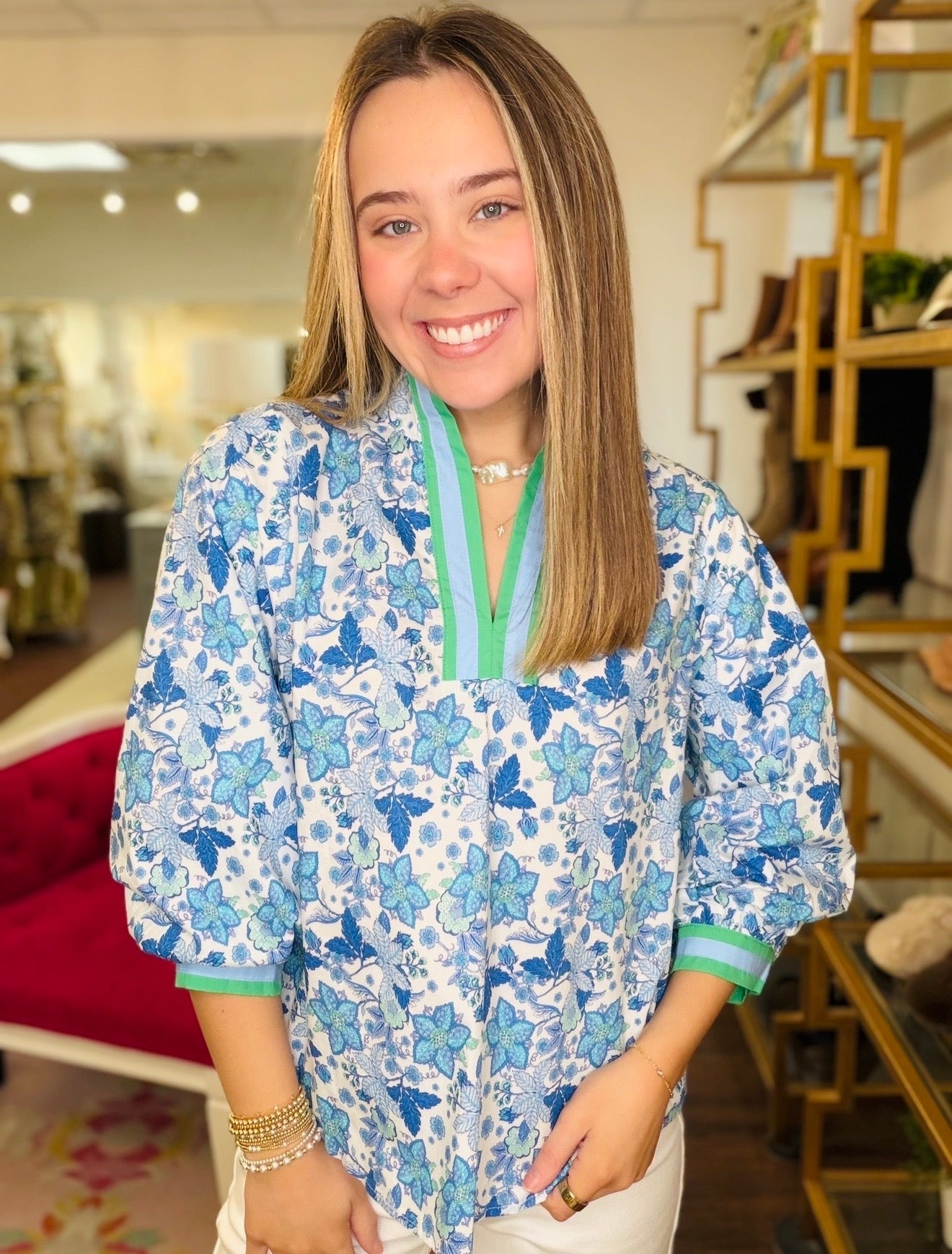 The Frelee Floral Top