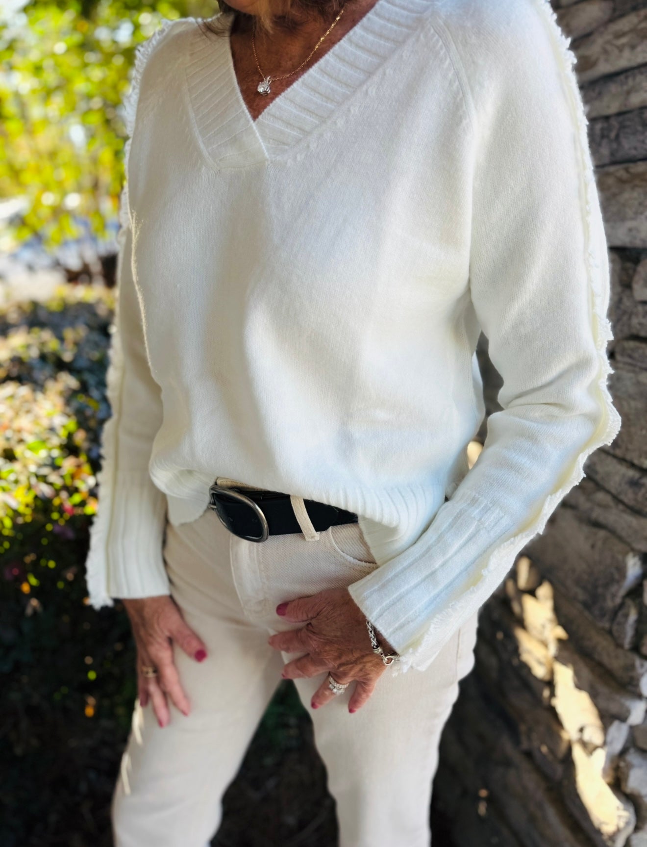 The Fillie Fray Sweater