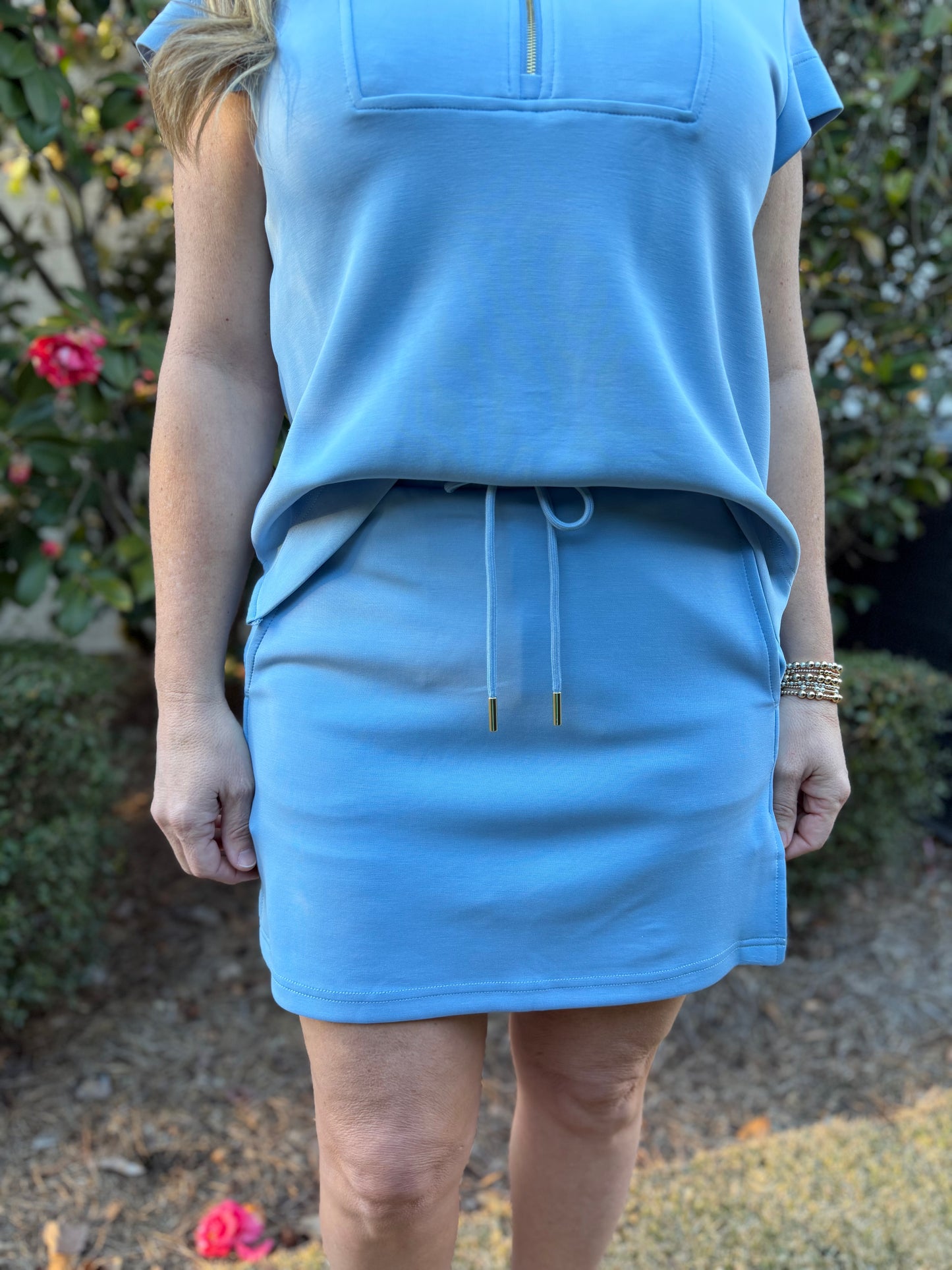 MS/ The Cora Skort/ Blue / FINAL SALE