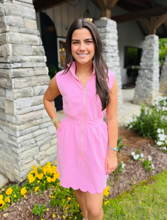 The Sami Scalloped Dress