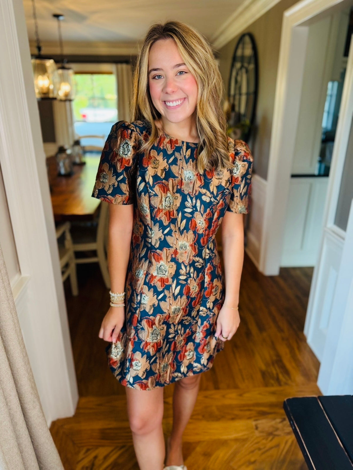 The Jenna Jacquared Dress