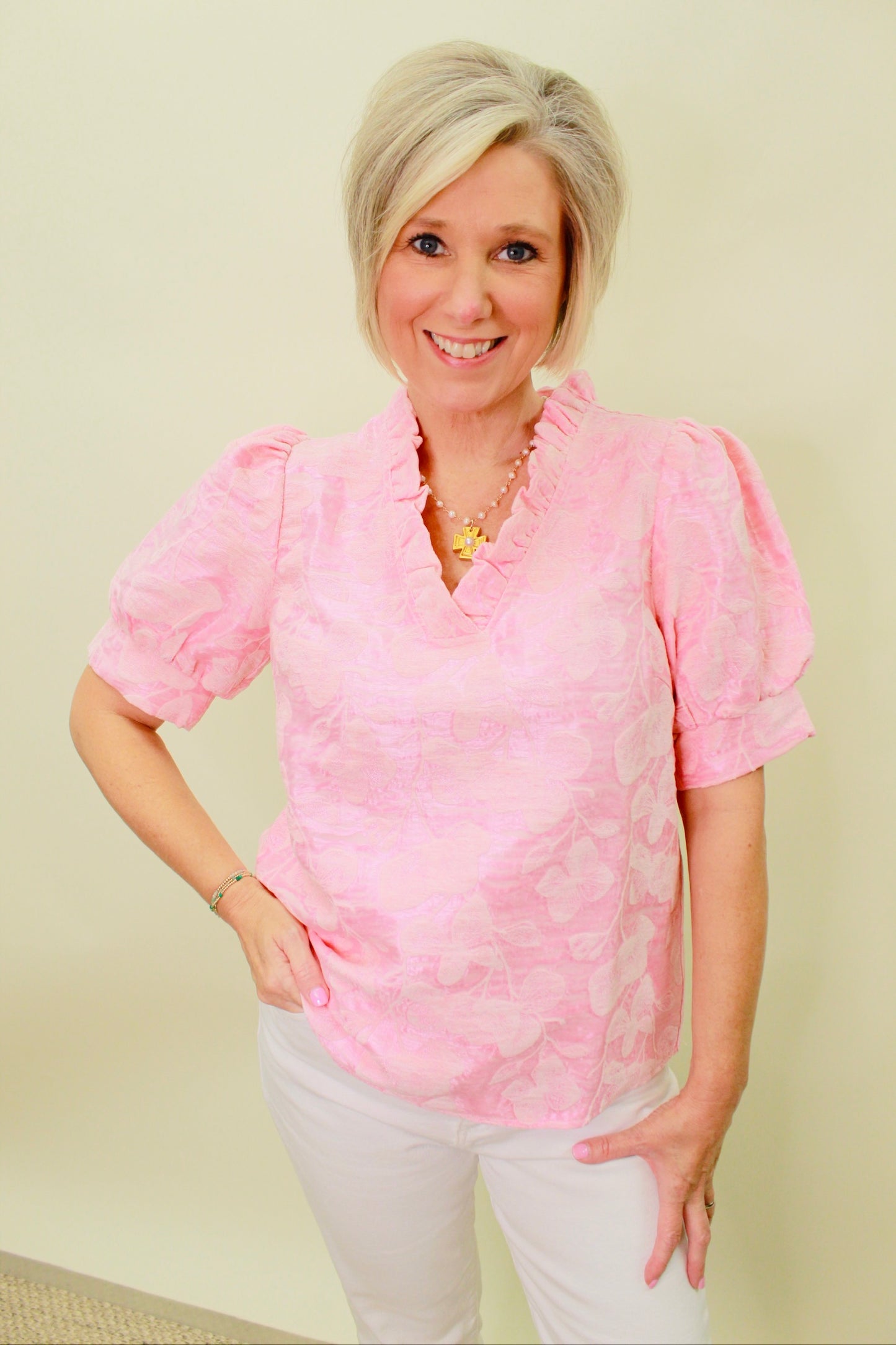 The Francene Floral Top
