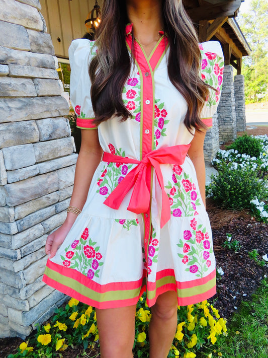 The Finnley Floral Dress/ FINAL SALE
