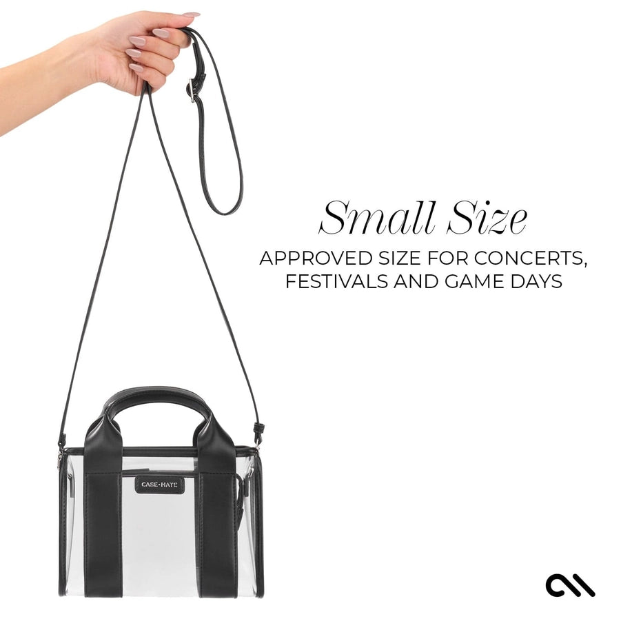 Case-Mate/ Jelly Stadium Bag/ Black + Clear