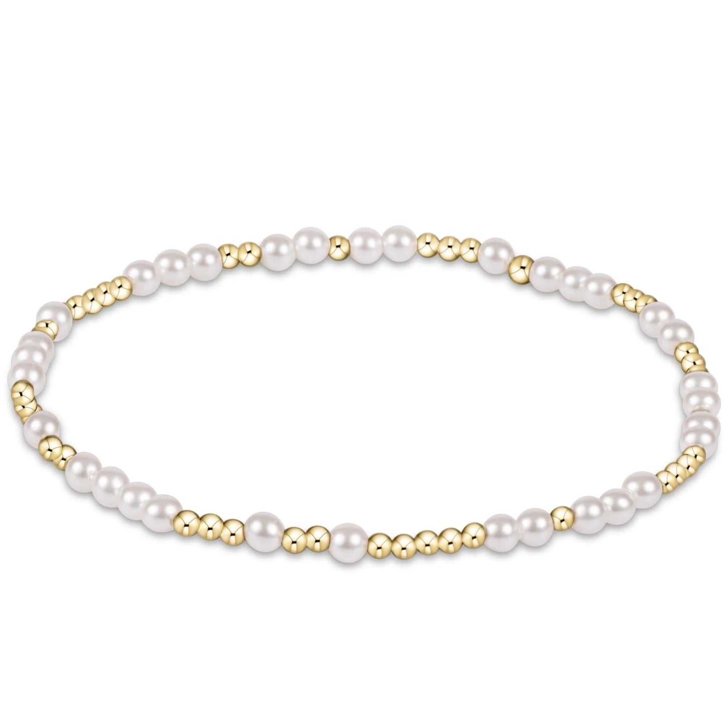 ENewton/ EGirl/ Hope Unwritten Pearl 3MM Bracelet