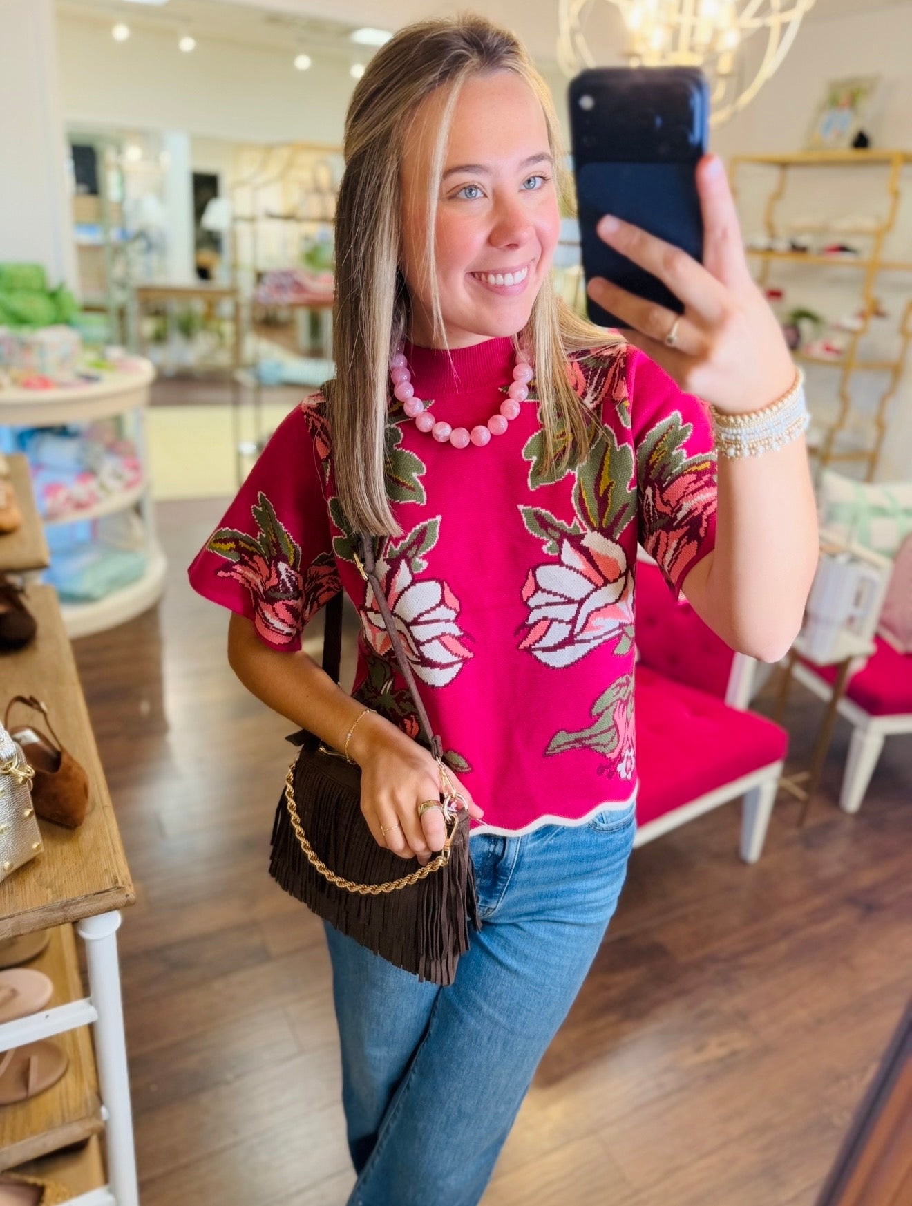 The Staci Scallop Sweater