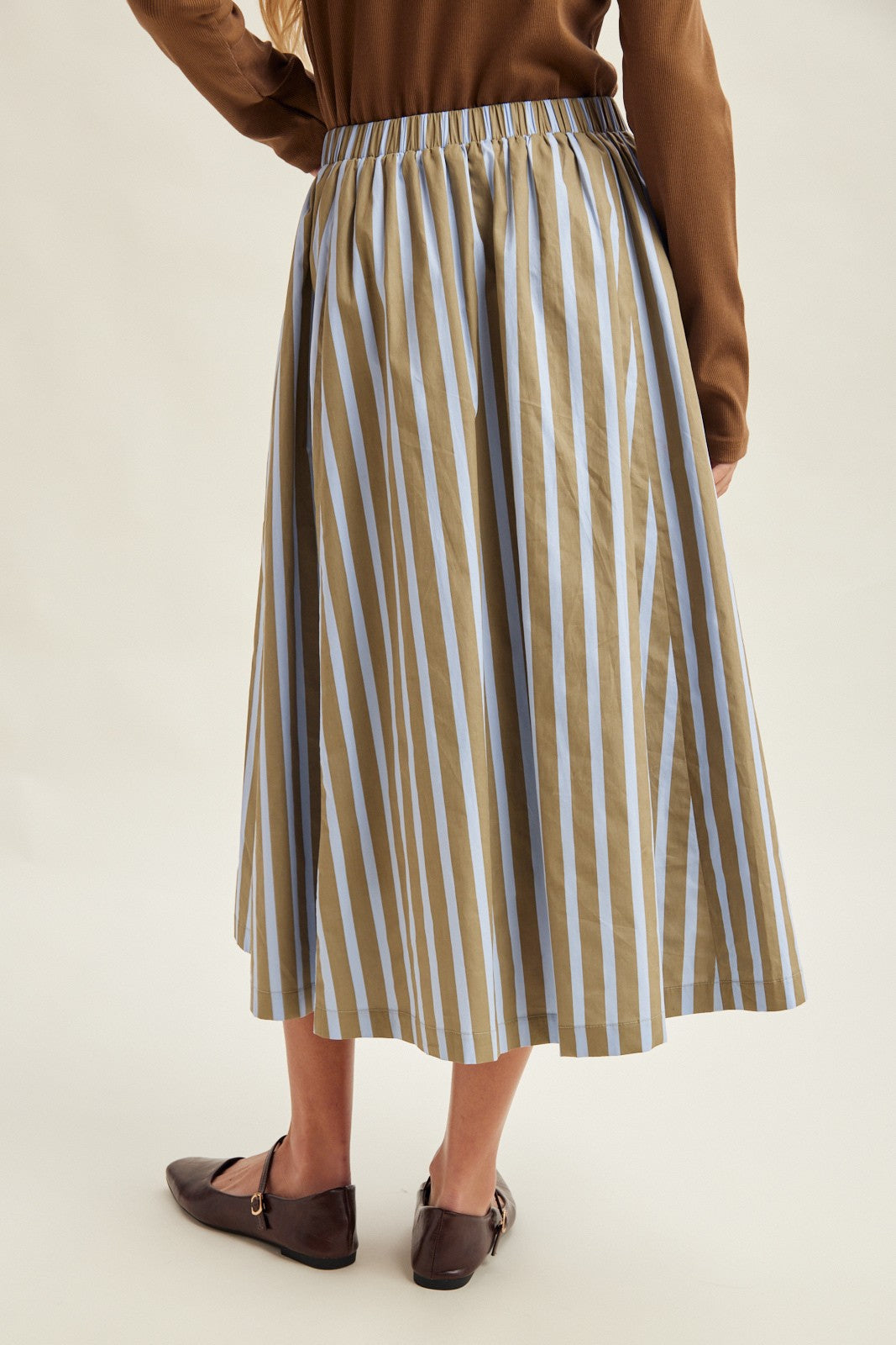 The Sassy Striped Skirt