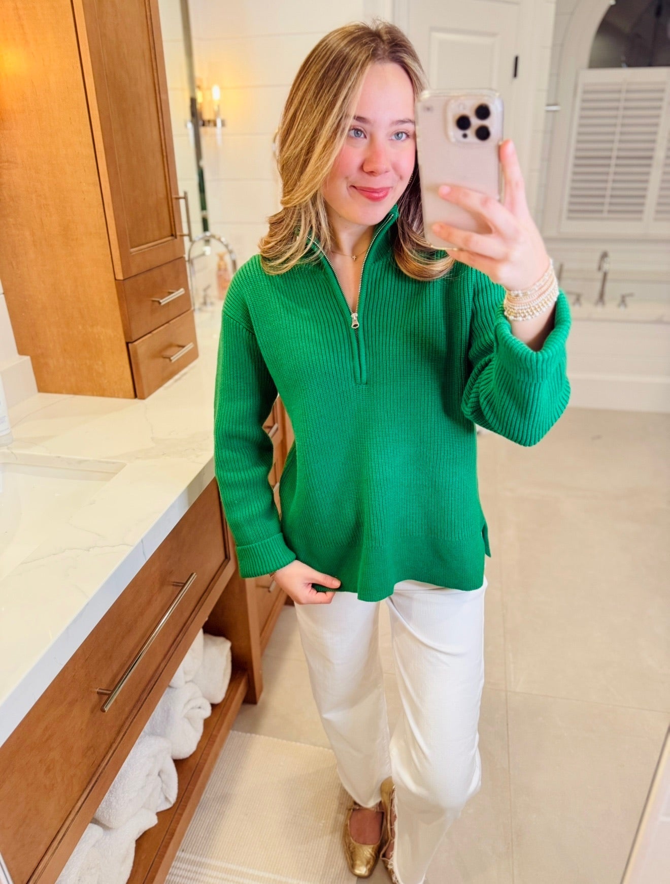 The Zola Zip Sweater