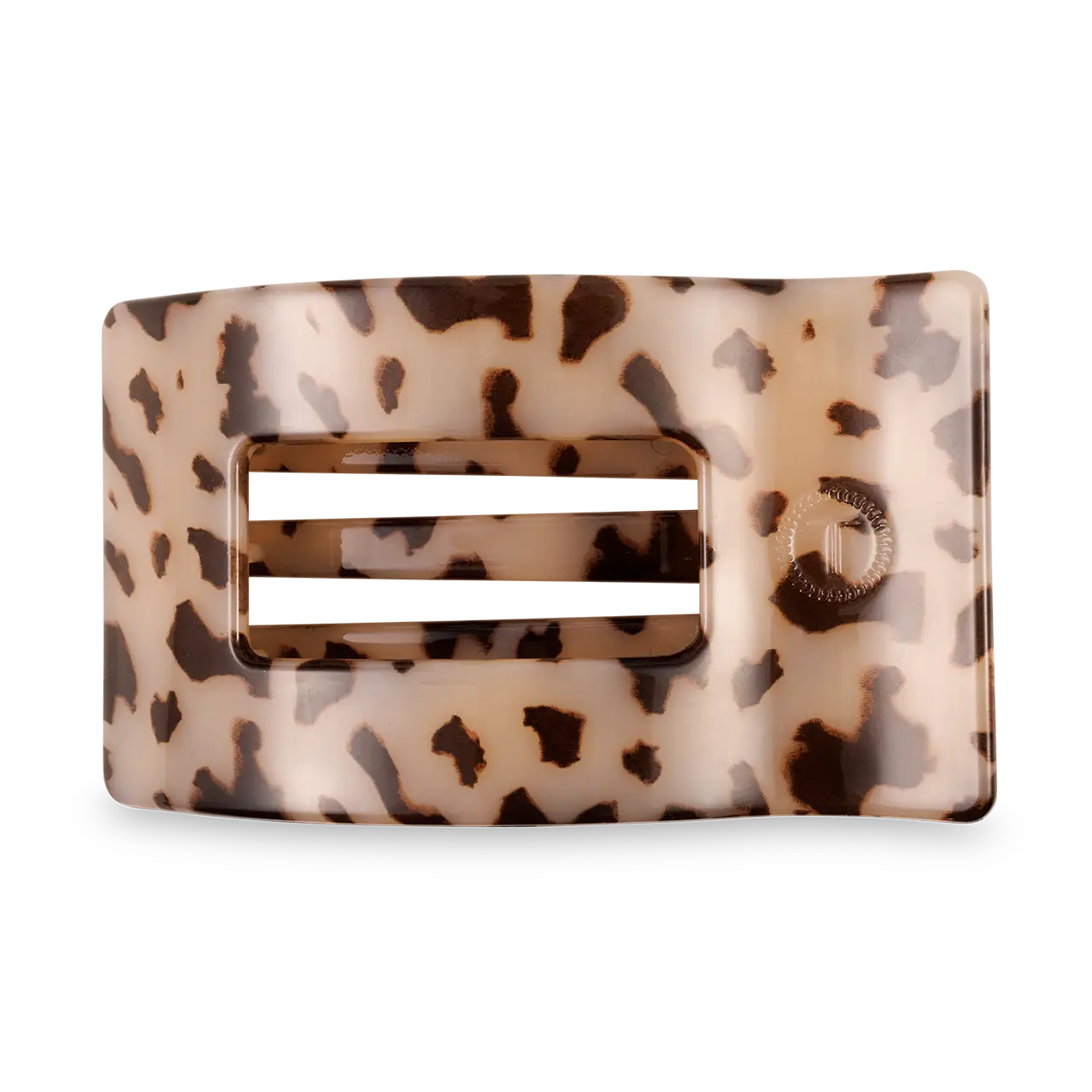 TELETIES/ Flat Rectangle Hair Clip/ Small