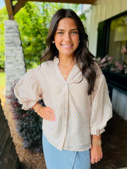 The Rayle Ruffle Blouse