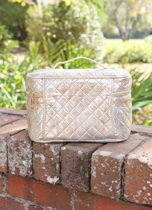 The Hampton Train Case/ Champagne Pop
