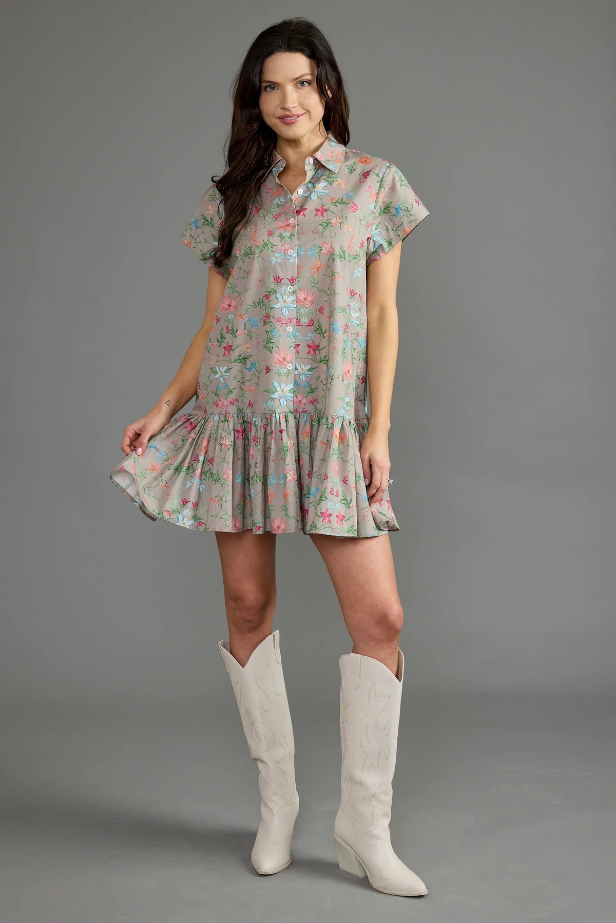 Double A/ The Jenny Dress/ Trellis