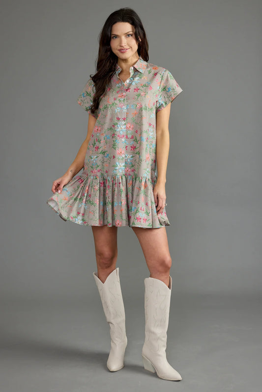 Double A/ The Jenny Dress/ Trellis