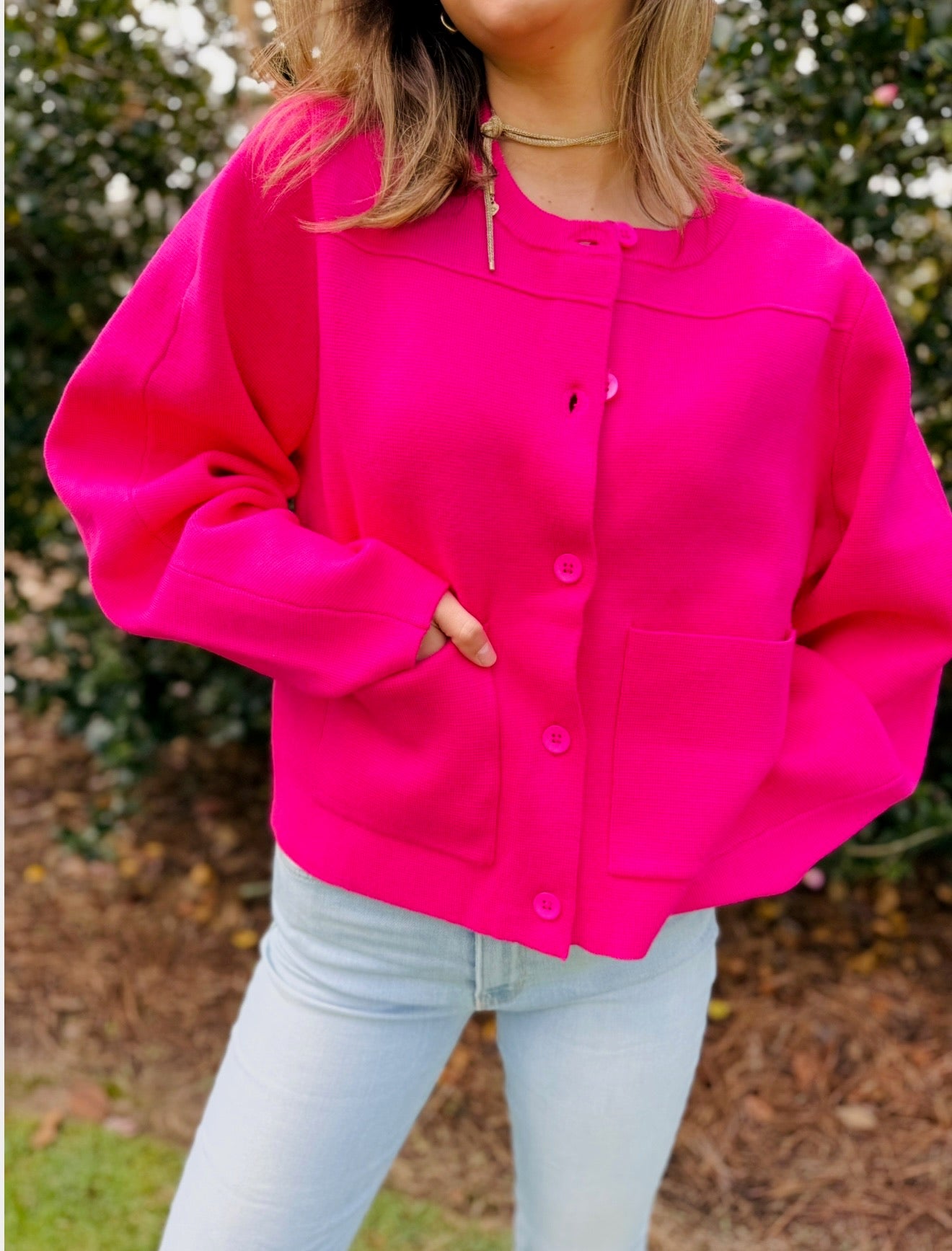 The Collie Cropped Cardigan