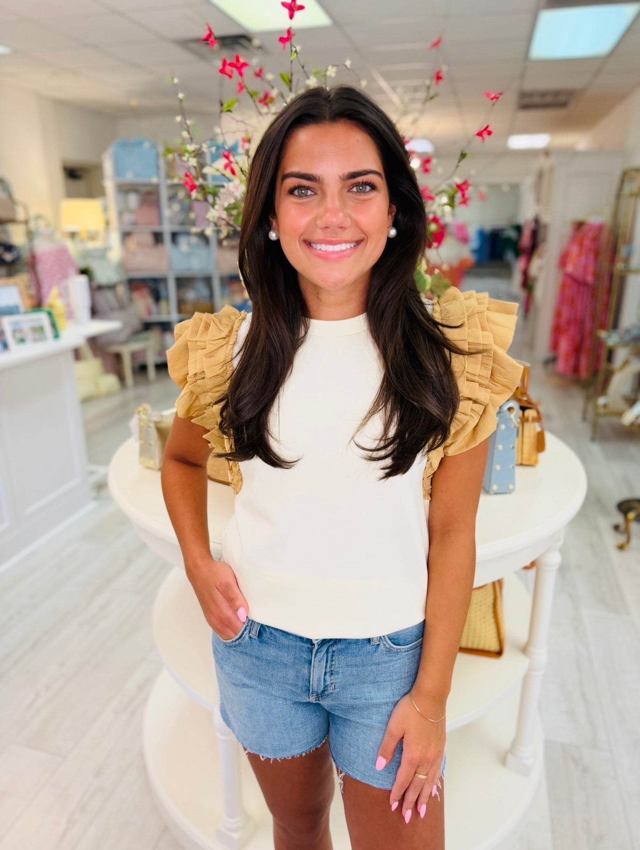 The Ronnie Ruffle Top