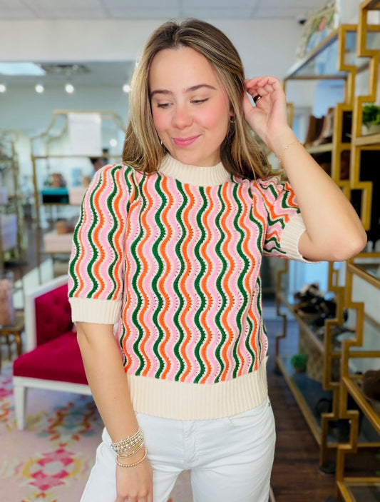 The Winsley Wave Sweater