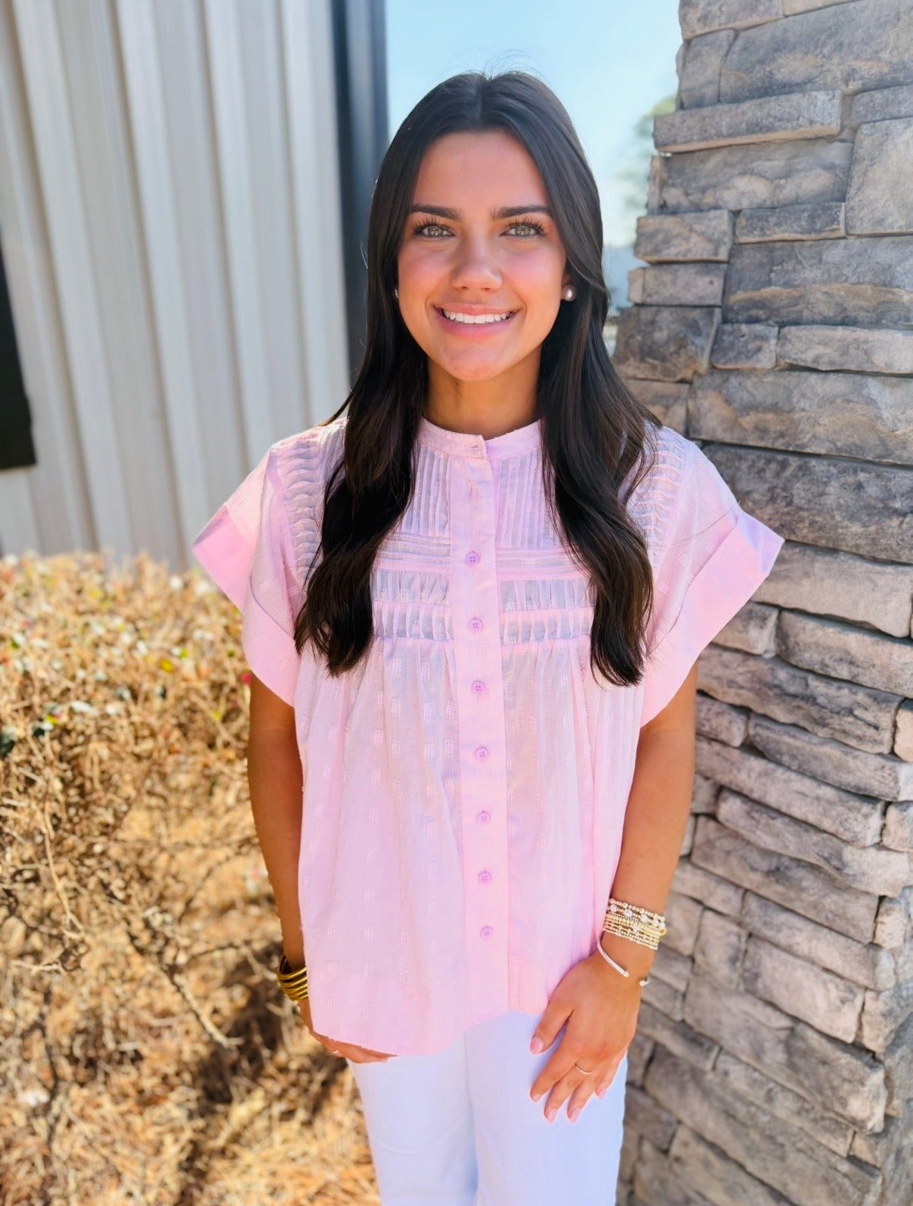 The Raleigh Ruffle Top