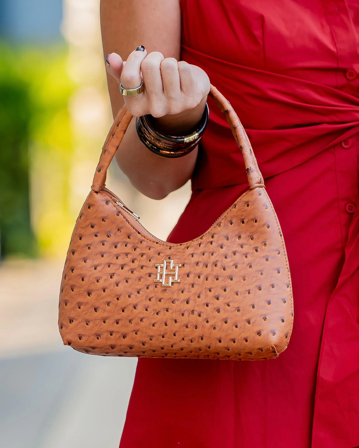 The Corinne Bag/ Saddle EO