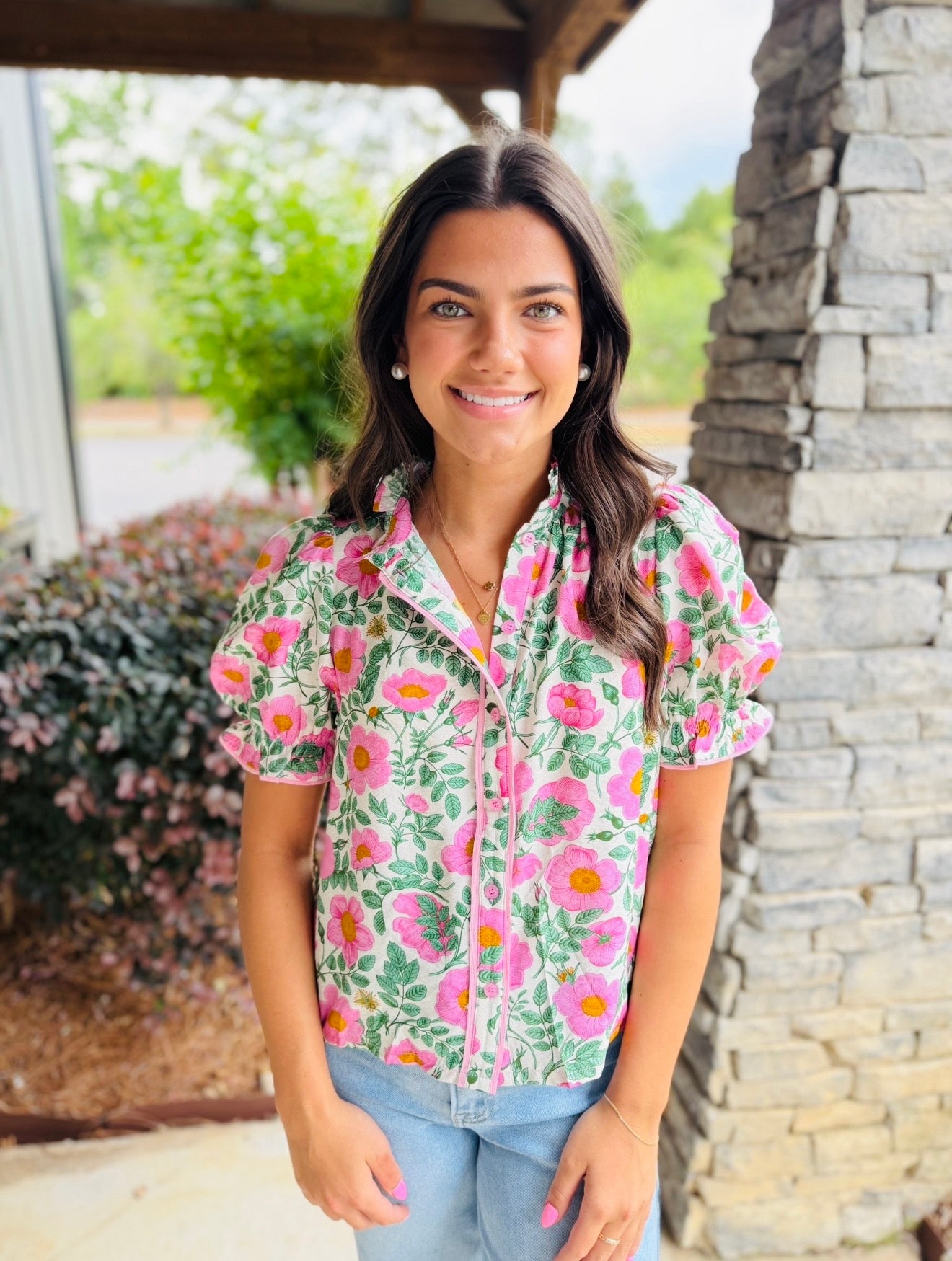 The Gretchen Garden Top