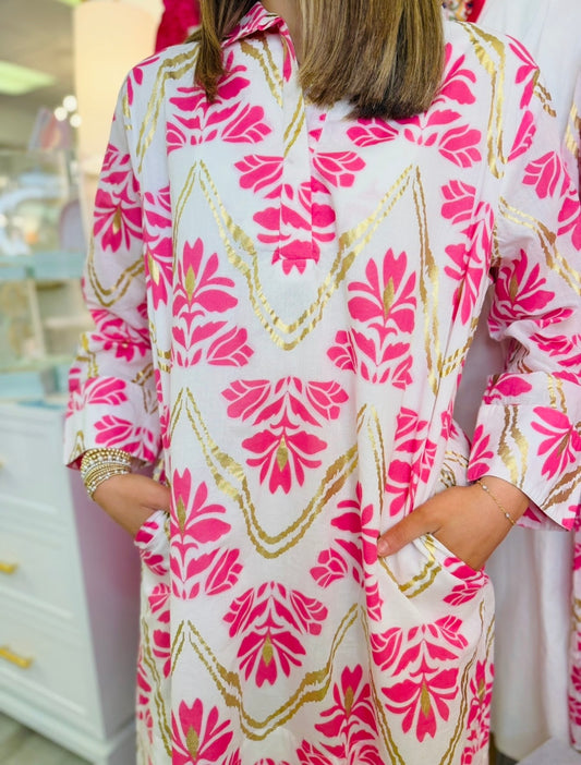 Jude Connally/ The Helen Dress/ Gilded Flora / FINAL SALE