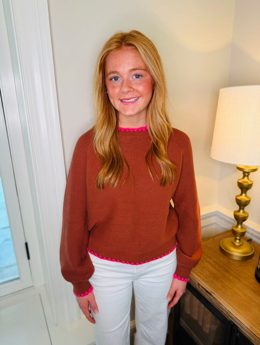 The Sherri Stitched Sweater